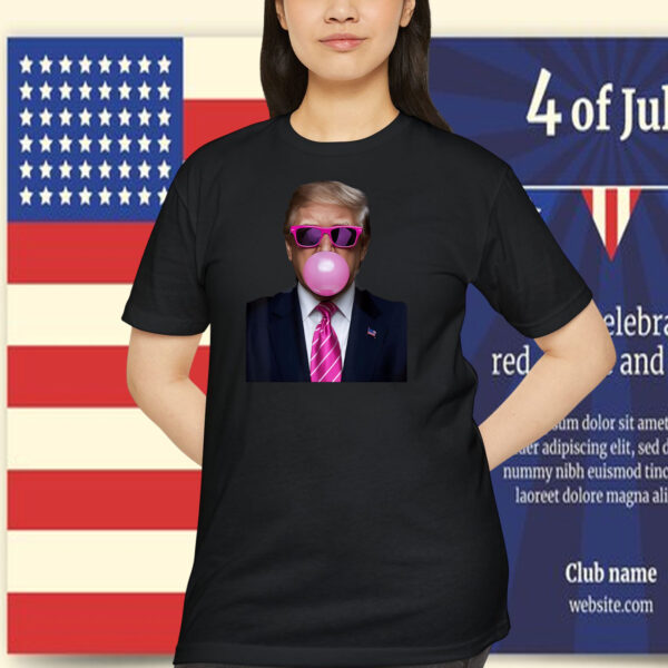 Trump Bubble Gum Pink Shirt