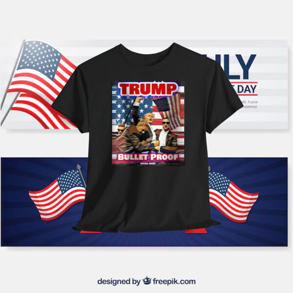 Trump Bullet Proof MAGA 2024 Shirt