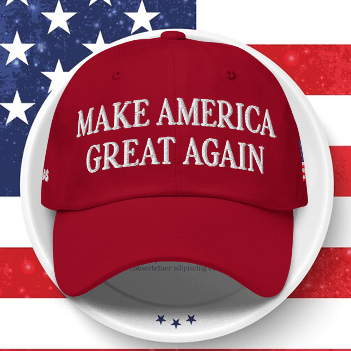 Trump Christmas 2024 President Hat