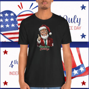 Trump Christmas Home For The Holidays Shirt