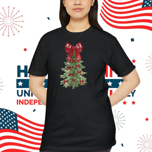 Trump Christmas MAGA 45 47 Shirt