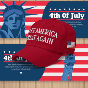 Trump Christmas MAGA Hat