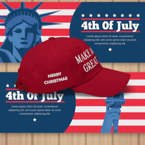 Trump Christmas MAGA Hat