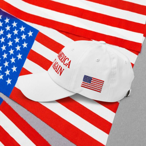 Trump Christmas Make America Great Dad Cap