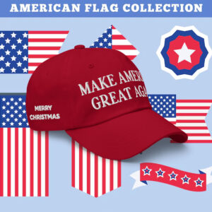 Trump Christmas Make Great Again Hat