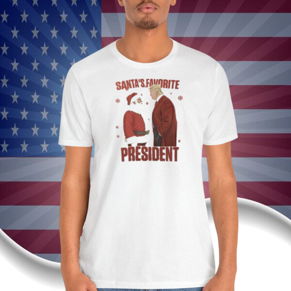 Trump Christmas Santa's Favorite President Shirts