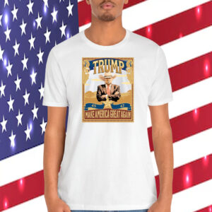 Trump Cowboy 45 47 Make America Great Again Shirt