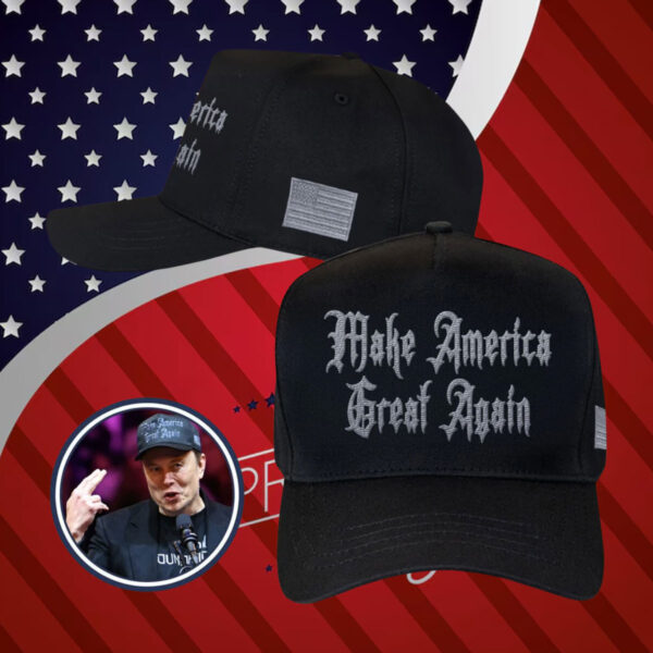 Trump Dark Gothic MAGA Hat