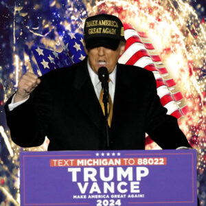 Trump Dark MAGA Hat – Gold & Black Edition Cap
