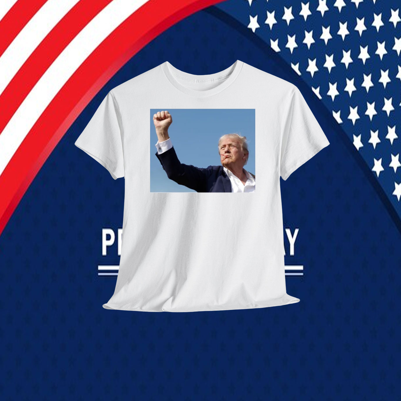 Trump Fist Up T-Shirt