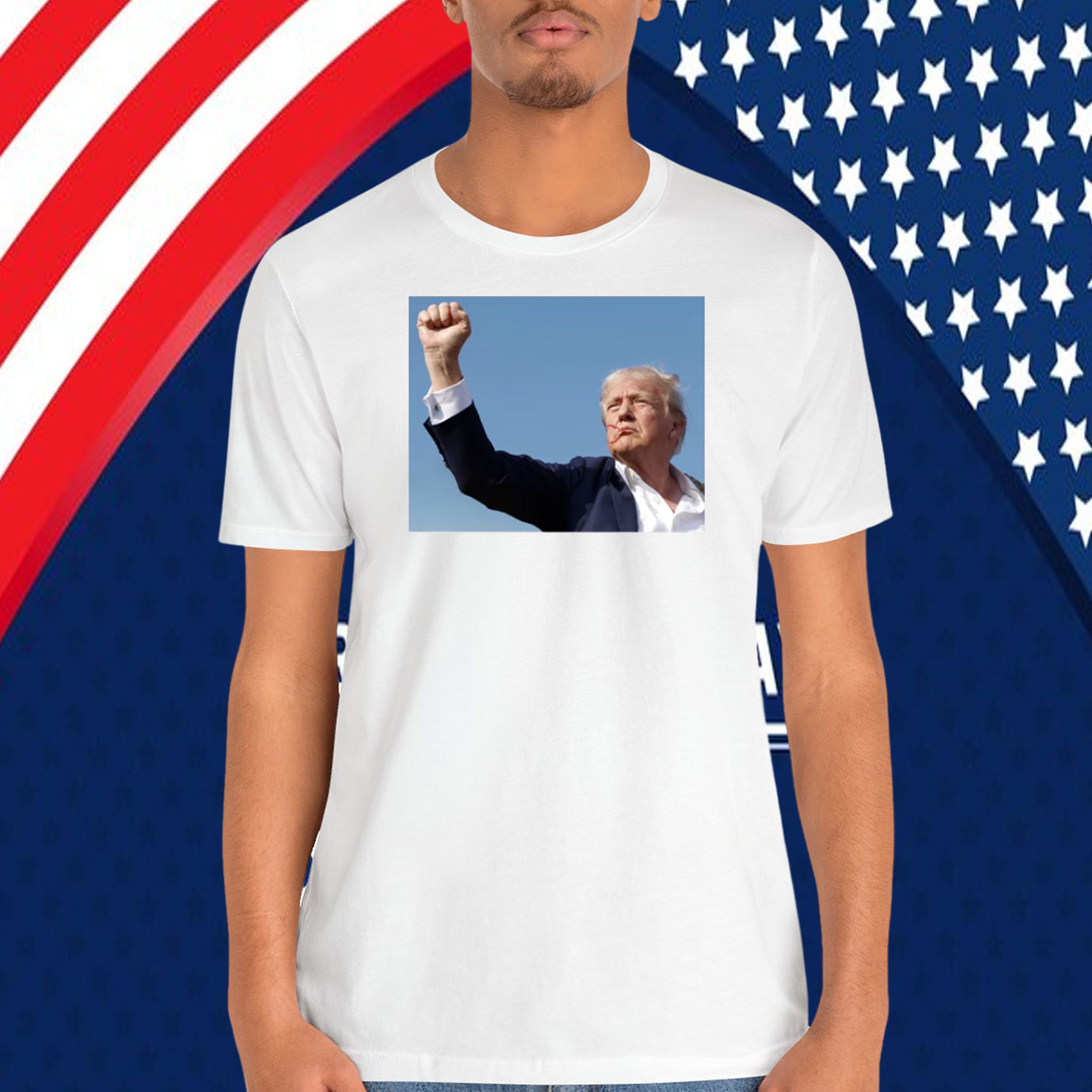Trump Fist Up T-Shirt