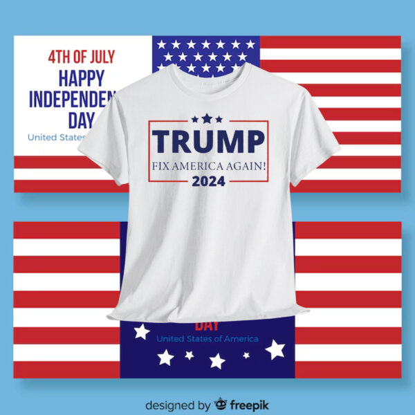 Trump Fix America Again 2024 Election Shirt