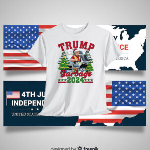 Trump Garbage 2024 Christmas Shirt