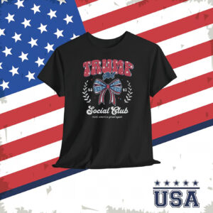 Trump Girl 45 47 Social Club Make America Great Again 2024 T-Shirt
