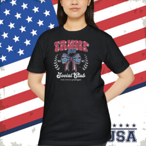 Trump Girl 45 47 Social Club Make America Great Again 2024 T-Shirt