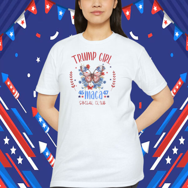 Trump Girl 45 MAGA 47 Social Club Shirts