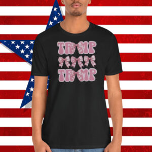 Trump Girl Coquette Pink Shirt