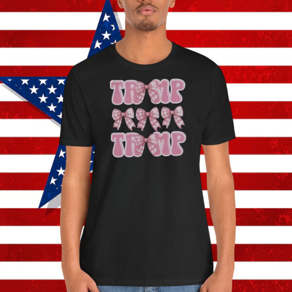 Trump Girl Coquette Pink Shirt