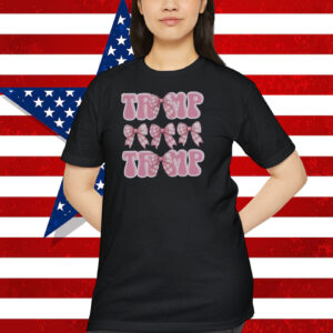 Trump Girl Coquette Pink Shirt
