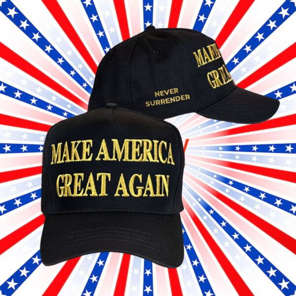 Trump Gold MAGA Hat