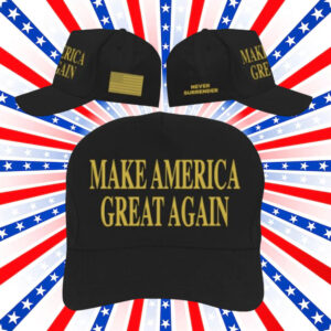 Trump Gold MAGA Hat