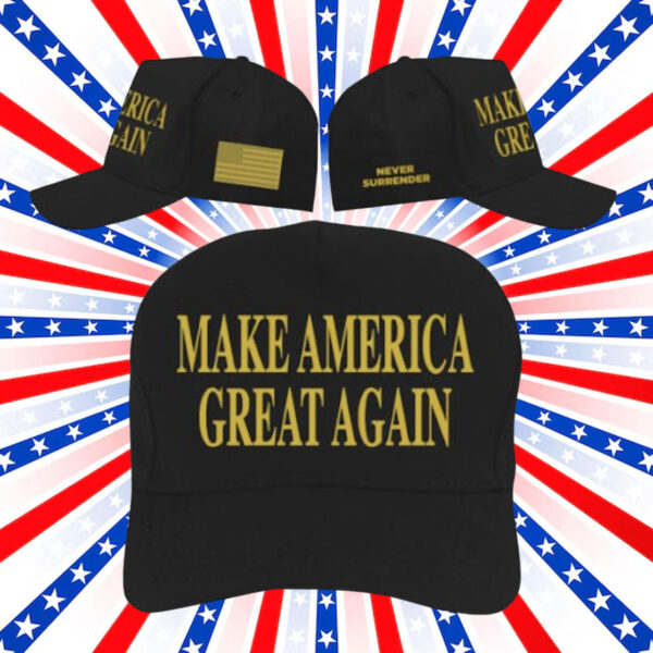 Trump Gold MAGA Hat