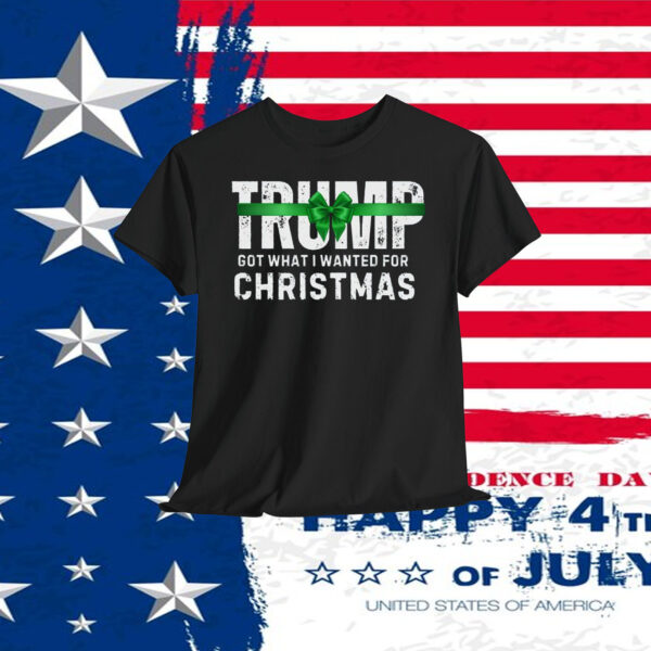 Trump Got What I Wanted For Christmas 2024 Shirts