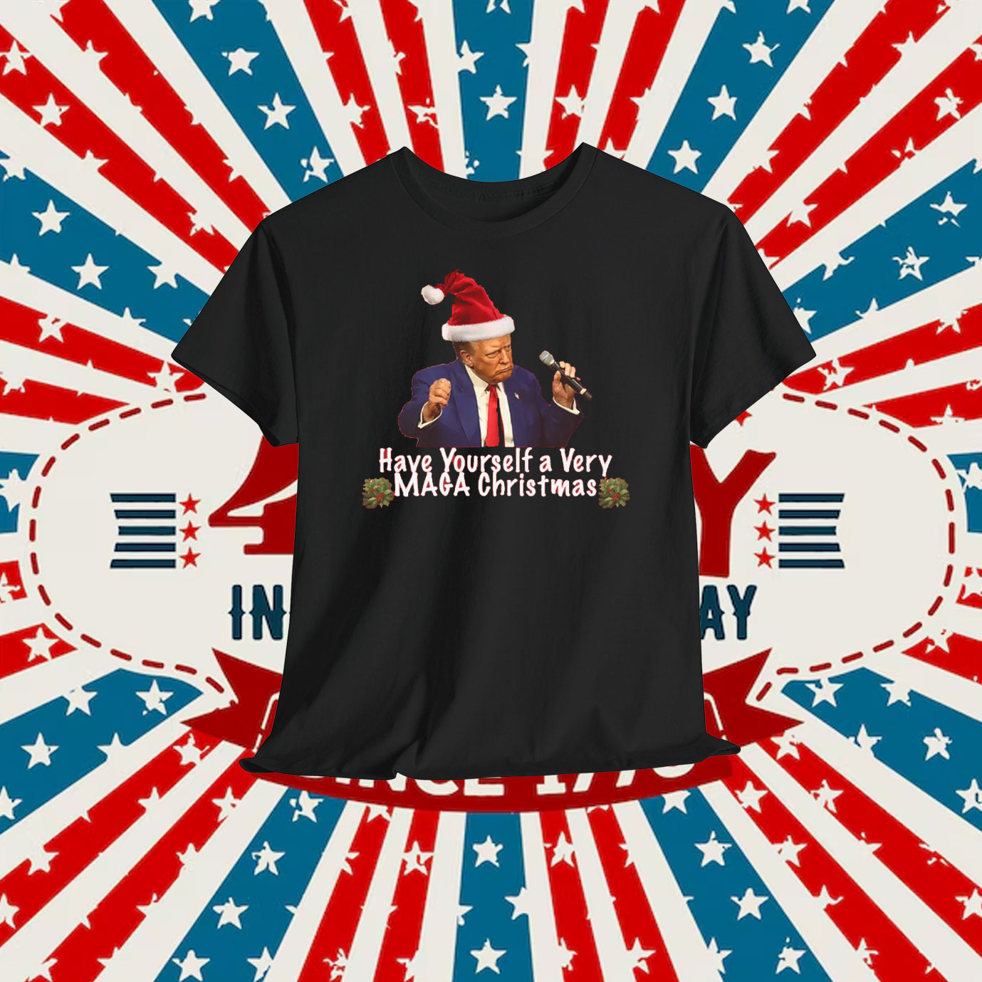 Trump Have Yourself A Very MAGA Christmas Shirt