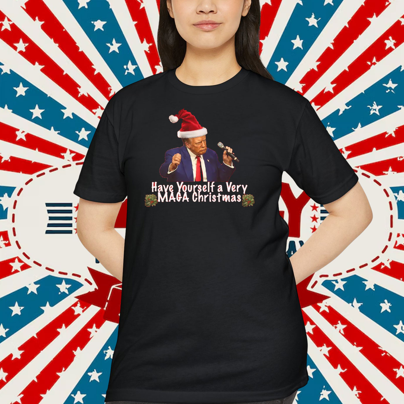 Trump Have Yourself A Very MAGA Christmas Shirt