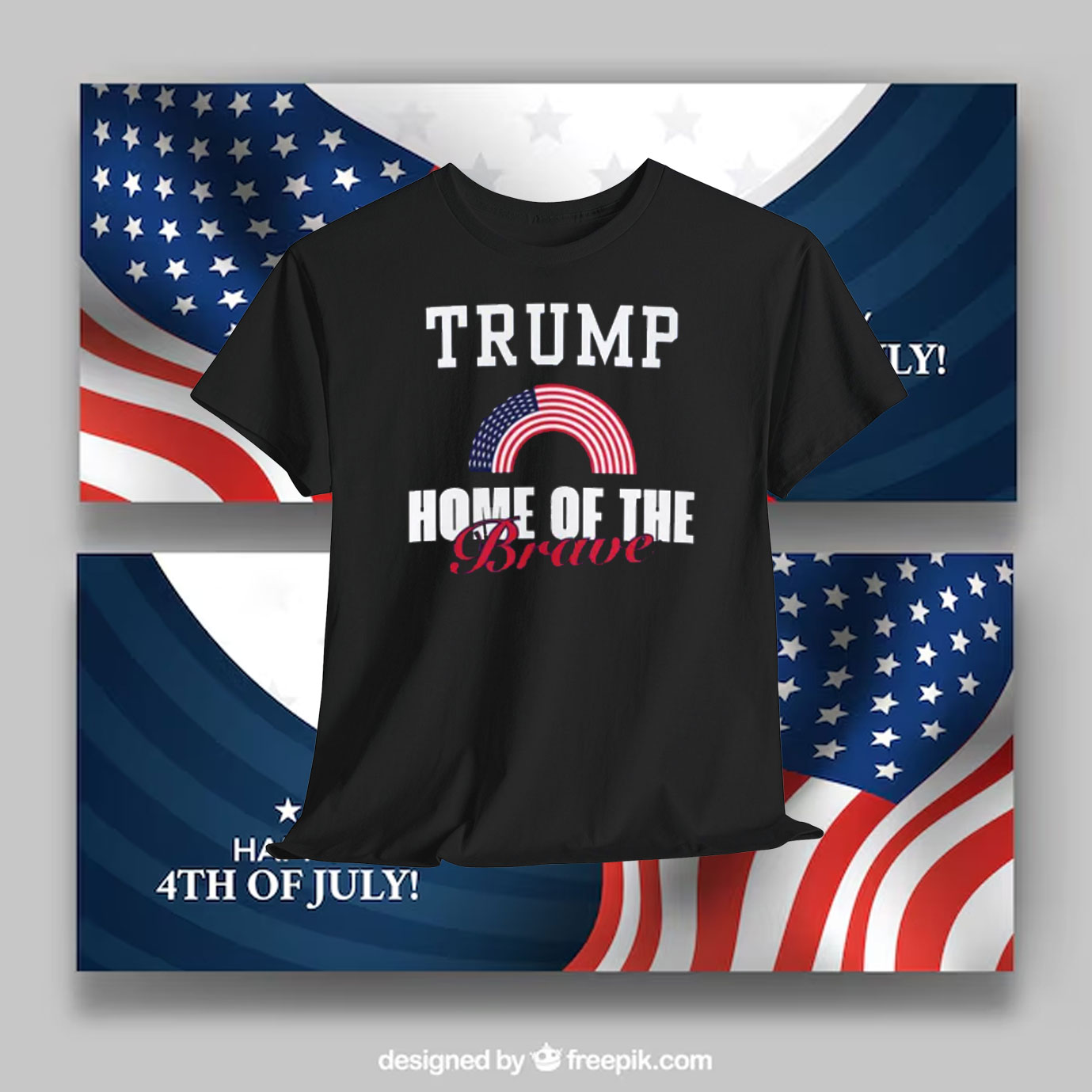 Trump Home Of The Brave Shirt