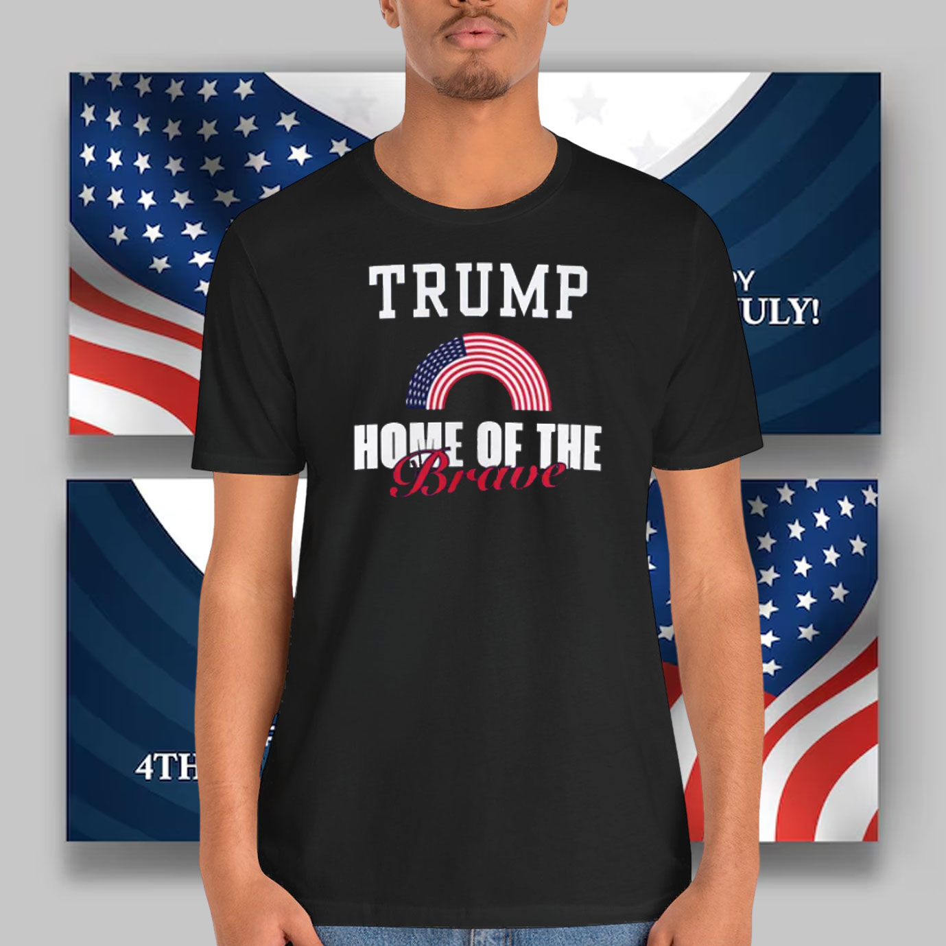 Trump Home Of The Brave Shirt