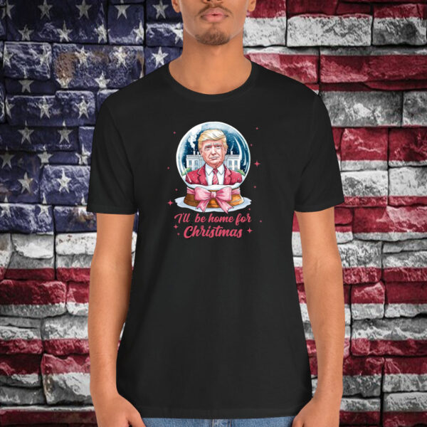 Trump I'll Be Home For Christmas 2024 T-Shirt