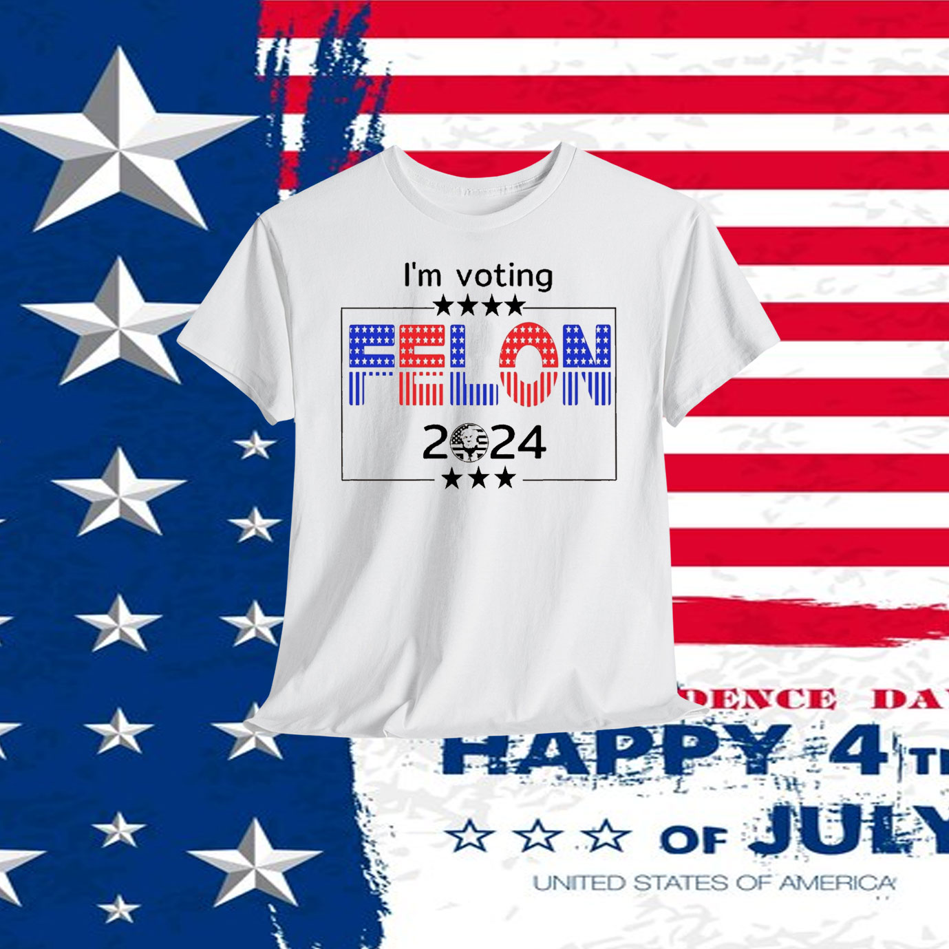 Trump I'm Voting Felon 2024 Shirt