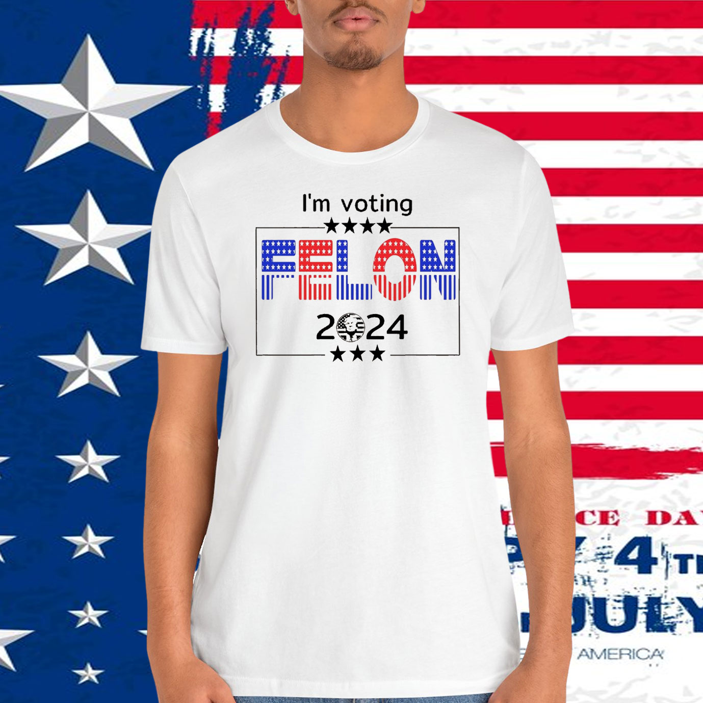 Trump I'm Voting Felon 2024 Shirt