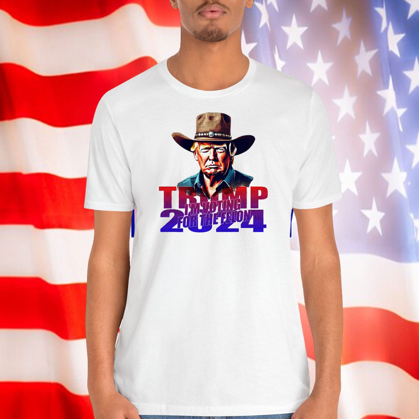 Trump I'm Voting For The Felon 2024 Shirt