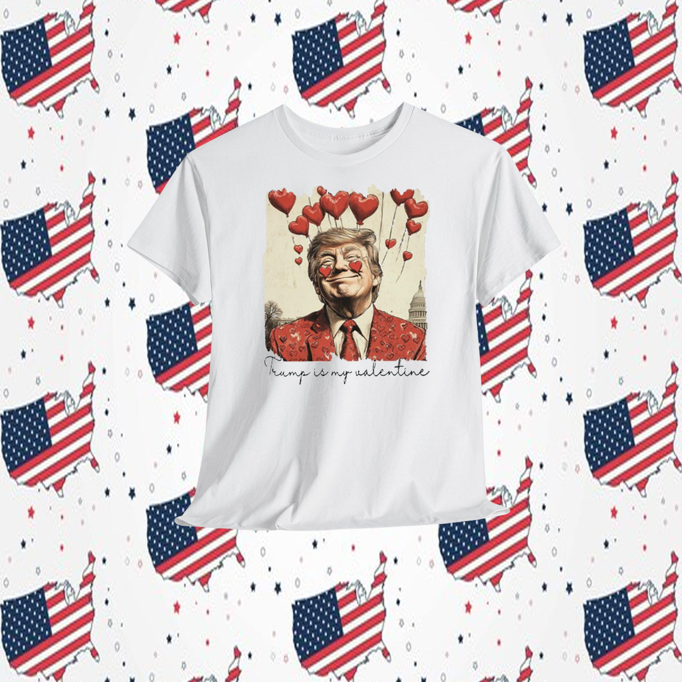 Trump Is My Valentine 2024 T-Shirt