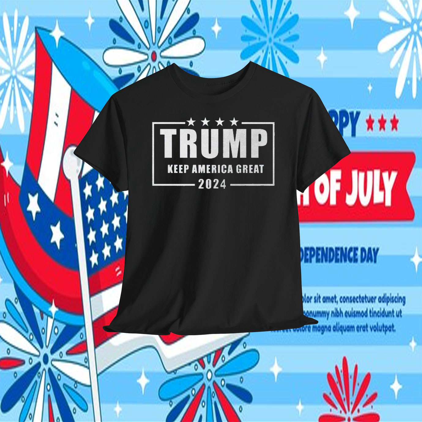 Trump Keep America Great 2024 Election T-Shirt