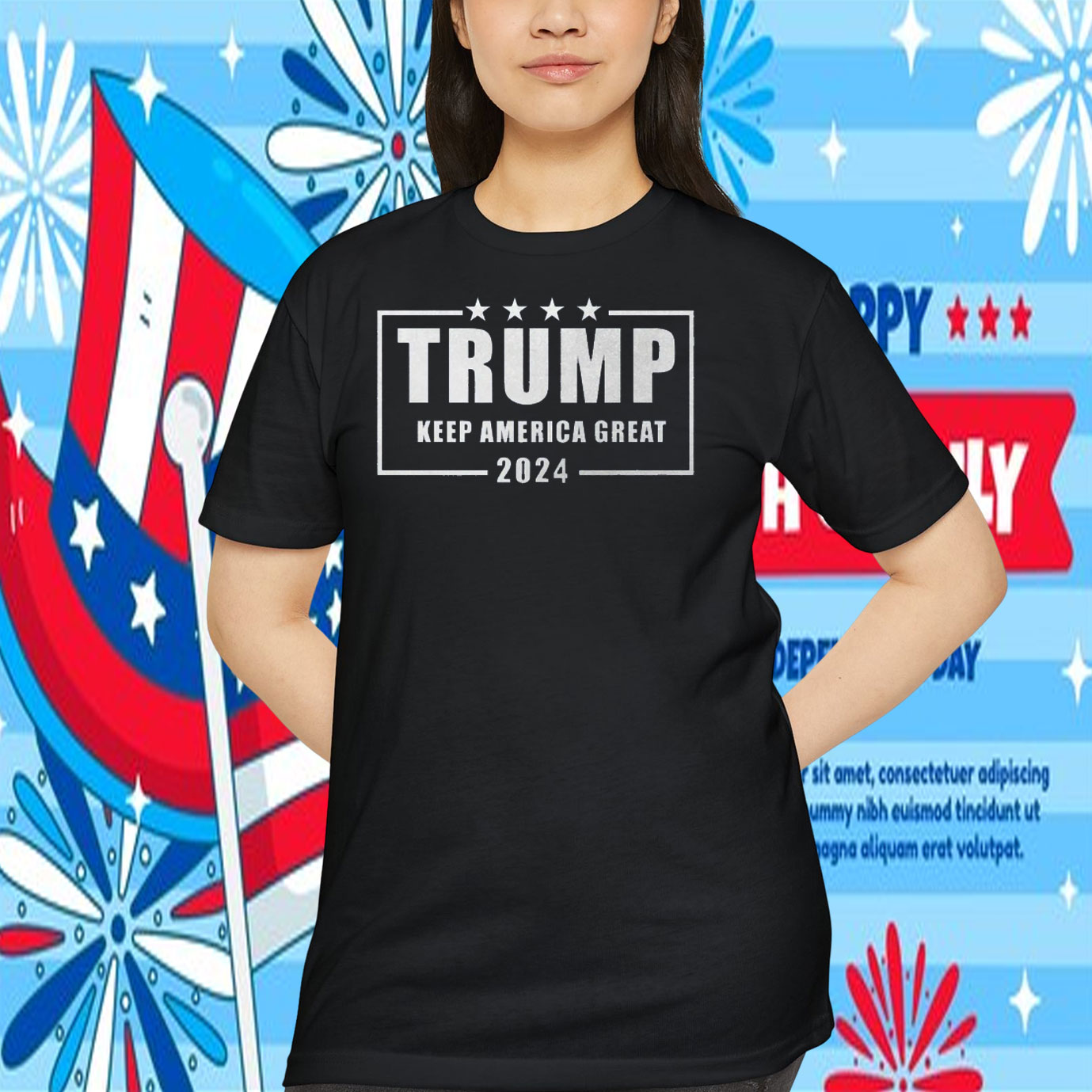 Trump Keep America Great 2024 Election T-Shirt