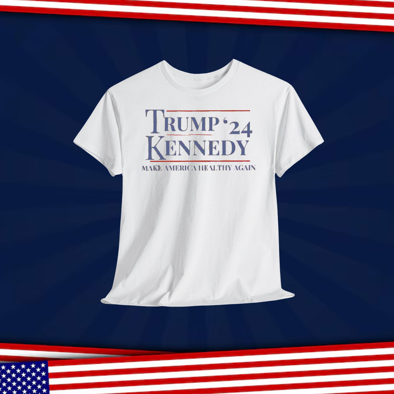 Trump Kennedy 2024 Make America Healthy Again Shirt