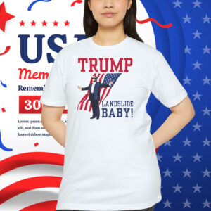 Trump Landslide Baby Victory T-Shirt