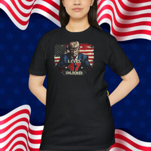 Trump Level 47 Unlocked 2024 Unisex Shirt
