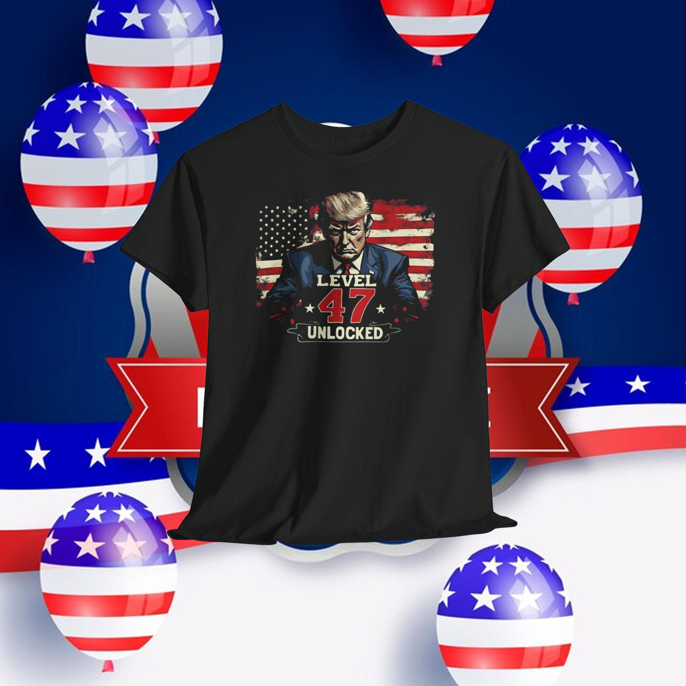 Trump Level 47 Unlocked Shirt