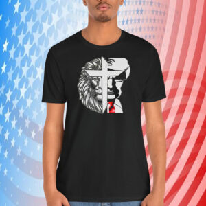 Trump Lion Cross Jesus Unisex Shirt