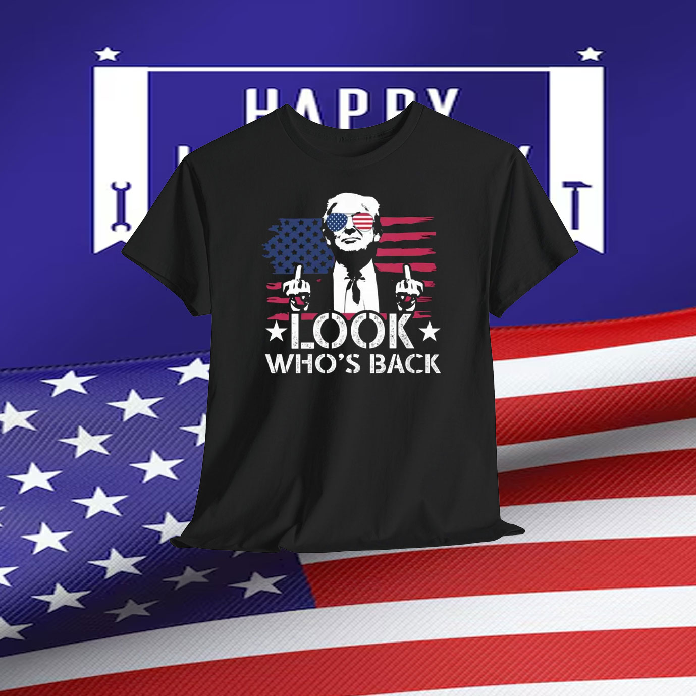 Trump Look Who's Back Shirt