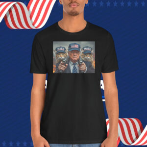 Trump MAGA Cats USA Shirt
