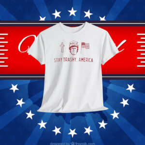 Trump MAGA Christmas Stay Trashy, America Shirt