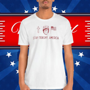 Trump MAGA Christmas Stay Trashy, America Shirt