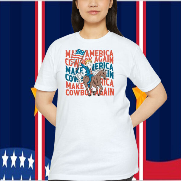 Trump Make America Cowboy Again Shirt