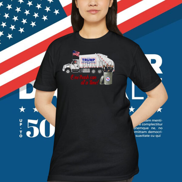 Trump Make America Great Again 2024 One Trash Can At A Time! Shirt