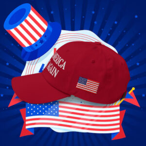 Trump Make America Great Again Embroidered Beanie MAGA Winter Hat